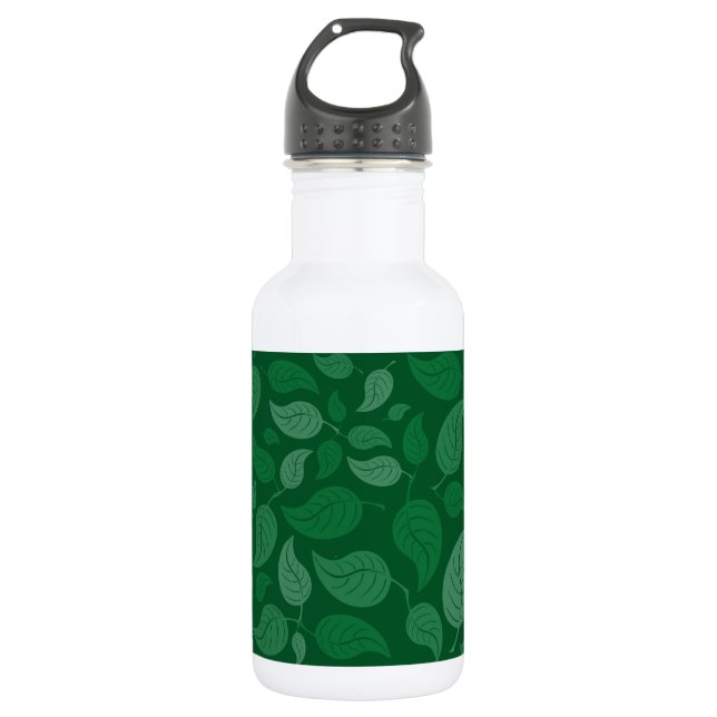 Garrafa Folhas verdes (Frente)