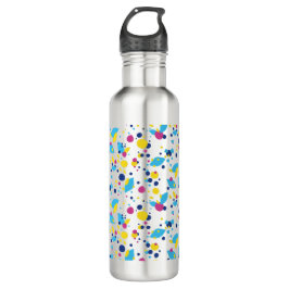 Garrafa Formas abstrato coloridas.