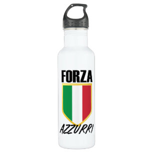 Garrafa Forza Azzurri Itália Flag Soccer