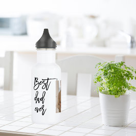 Garrafa Foto de Colagem de Beleza Melhor Pai Alguma Vez Of