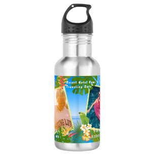 Garrafa Foto Tropical Paradise Memory Sea