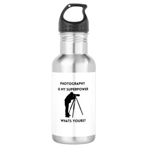 Garrafa Fotografia é meu superpoder, O que é seu