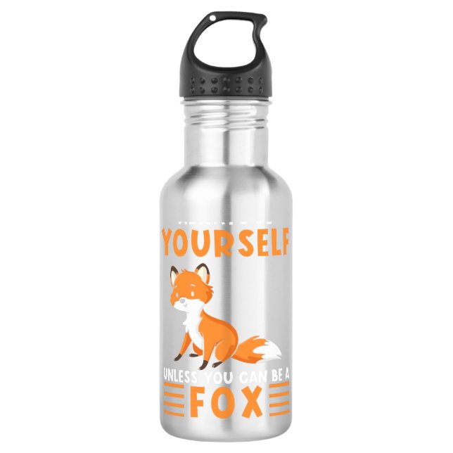 Garrafa Fox Dizendo Engraçado (Frente)