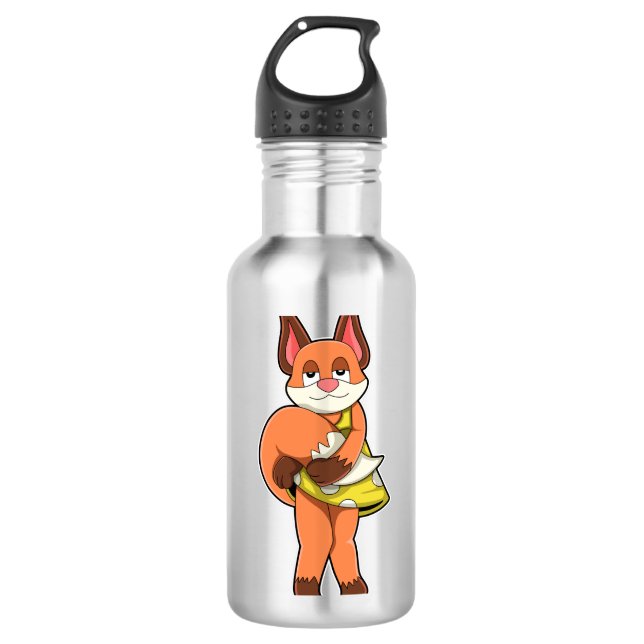 Garrafa Fox Female com saia (Frente)