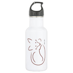 Garrafa Fox vermelho