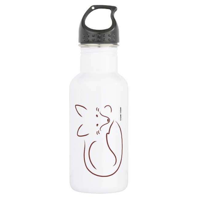 Garrafa Fox vermelho (Frente)