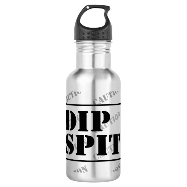GARRAFA FRASCO DE ÁGUA ANTI-ROUBO DIP SPIT (Frente)