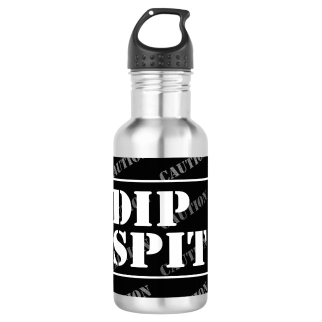 GARRAFA FRASCO DE ÁGUA ANTI-ROUBO DIP SPIT (Frente)