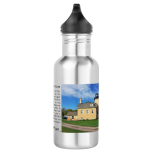 Garrafa Frasco de água do Farol de Ontonagon 2023
