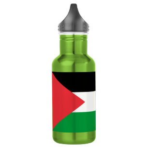 Garrafa Frasco de Liberdade com bandeira da Palestina