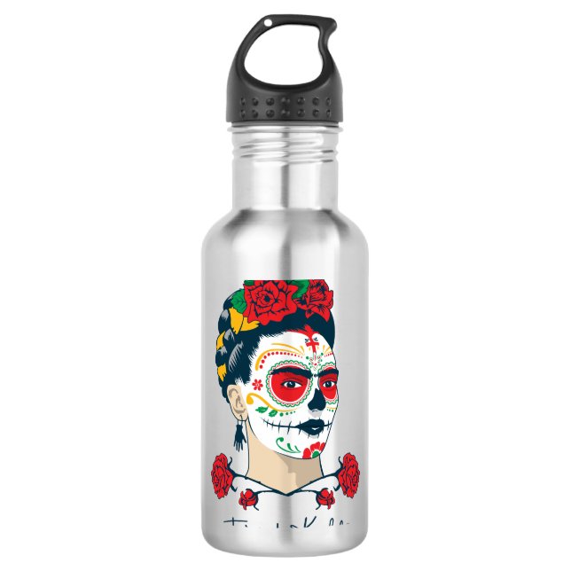 Garrafa Frida Kahlo | El Día de los Muertos (Frente)
