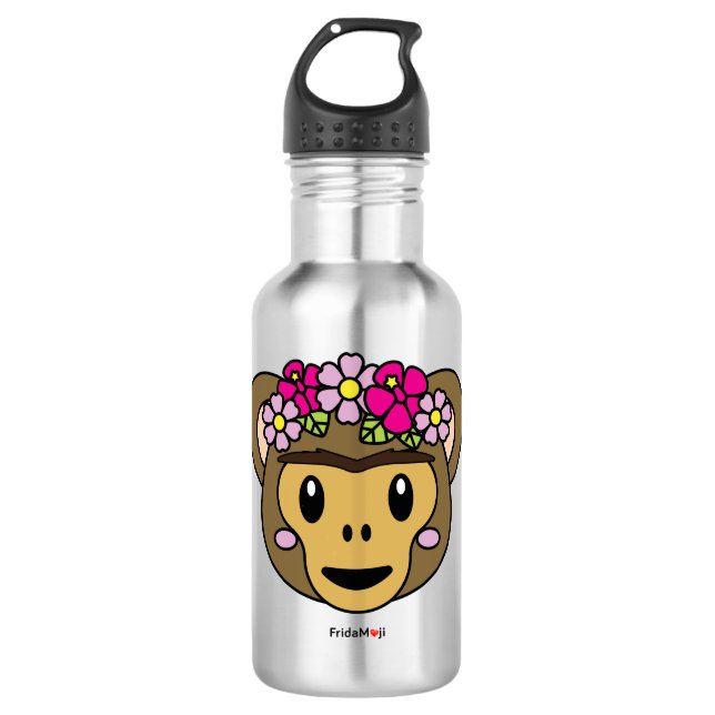 Garrafa Frida Kahlo | FridaMoji - Macaco (Frente)