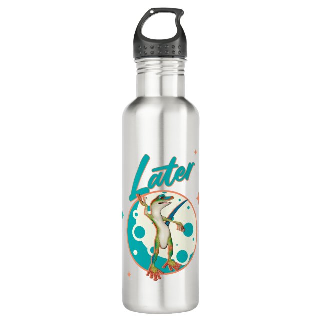 Garrafa Funny Gecko Mais Tarde (Frente)