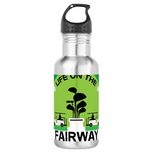 Garrafa Funny Golfing Pros Golfing Fanatics Sports (Frente)