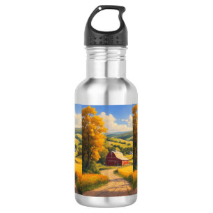 Garrafa "Garrafas de Água Personalizadas da Tendência Aqui