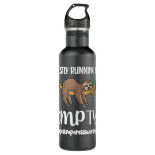 Garrafa Gastroparesis Warrior Sloth Green Ribbon Stomach P