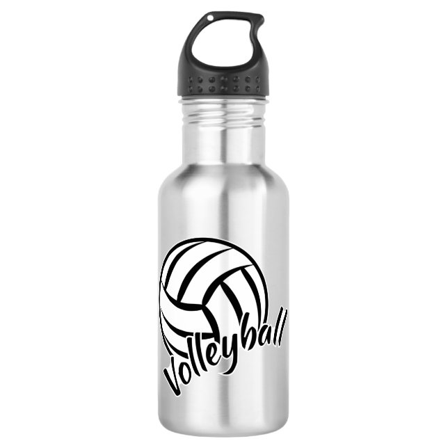 Garrafa Gift da Equipe de Voleibol de Praia (Frente)