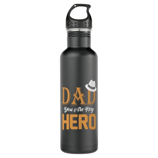 Garrafa Gifts Dad | Dad You Are My Hero (Frente)