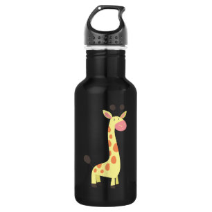 Garrafa Girafa bonito dos desenhos animados