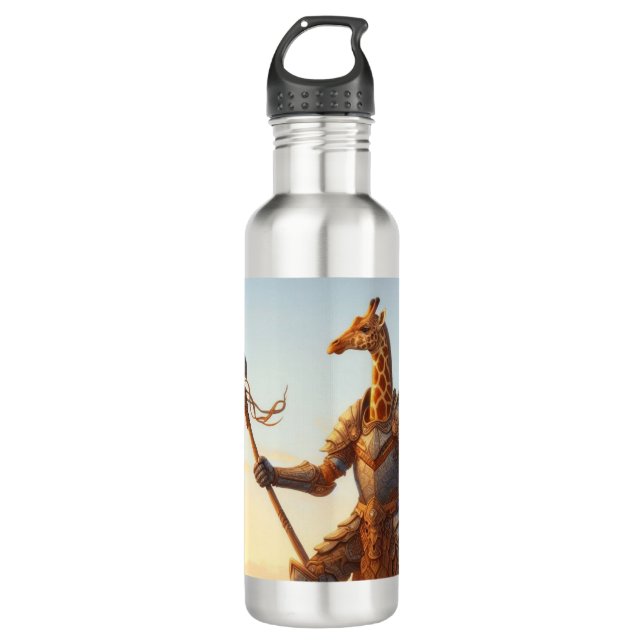 Garrafa Giraffe guerreiro (Frente)