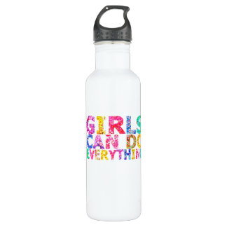 Garrafa Girls Can Do Everything motivational daughter