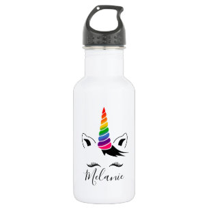 Garrafa Glam Rainbow Unicorn