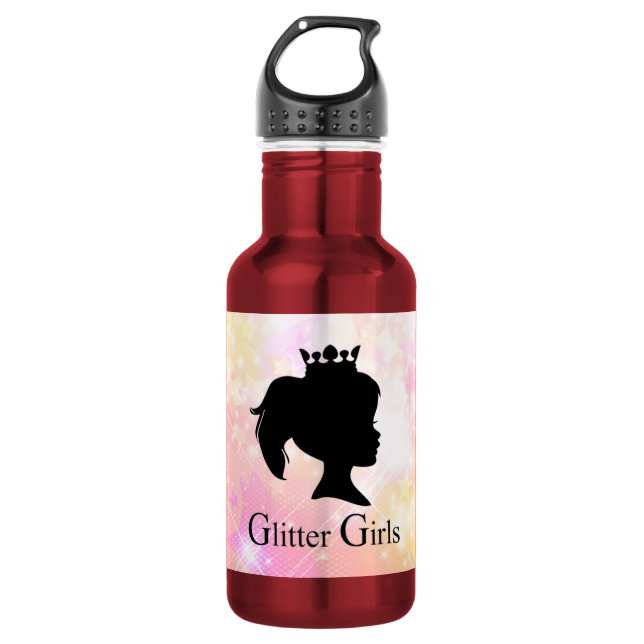Garrafa Glitter Girls (Frente)