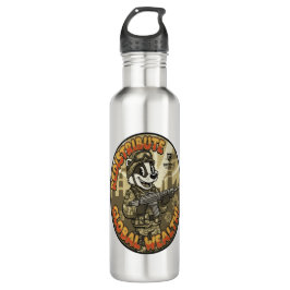 Garrafa Global Wealth Badger Water Bottle