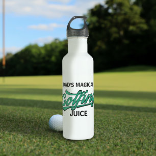 Garrafa Golf Sports Funny Golfer Pai Mágico Golfe Juice
