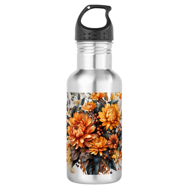 Garrafa Gorgeed Fall Floral (Frente)