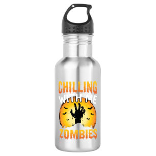 Garrafa Gráficos de Zumbis Me Frio no Halloween