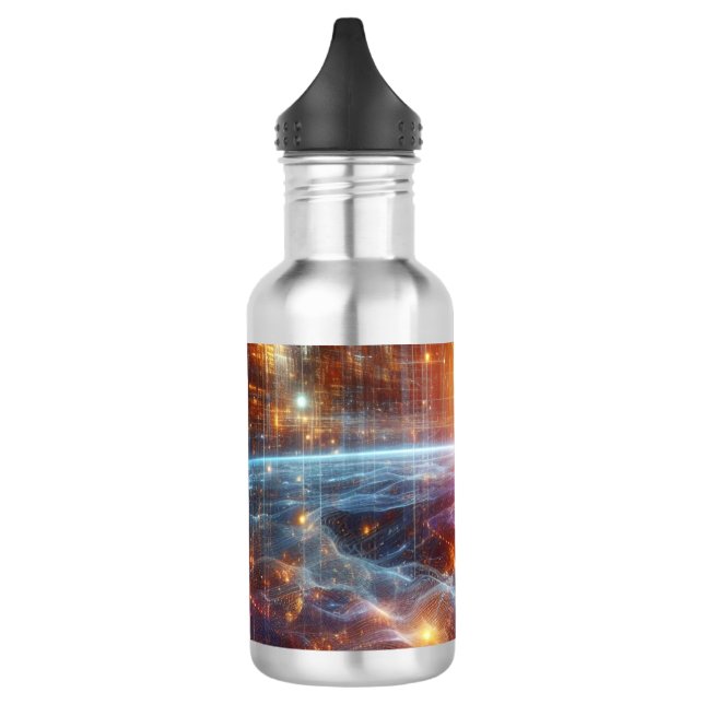 Garrafa Grelha Quântica Iluminada (Esquerda)