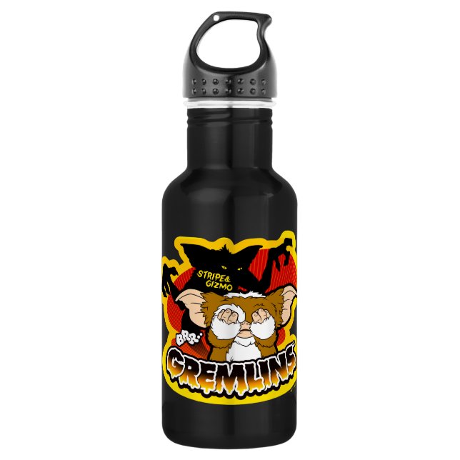 Garrafa Gremlins | Stripe Scaring Gizmo (Frente)