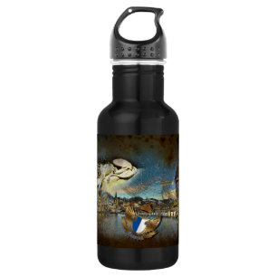 Garrafa Grunge do vintage de LUZERN -