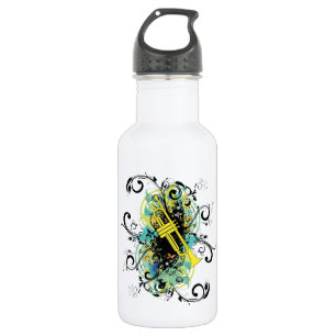 Garrafa Grunge Swirl Trumpet