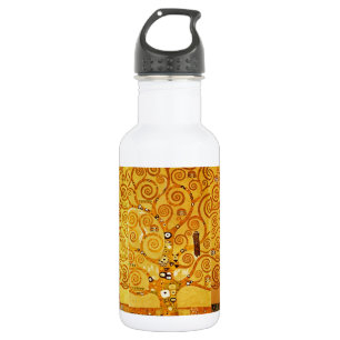 Garrafa Gustav Klimt Árvore da Vida: Art Nouveau Simbolist