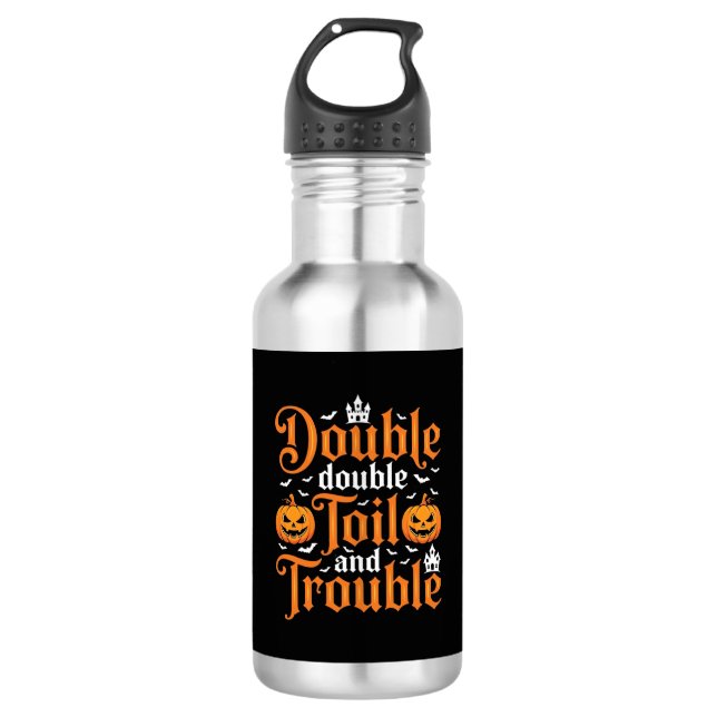 Garrafa Halloween Double Double Toil and Trouble_1 (Frente)