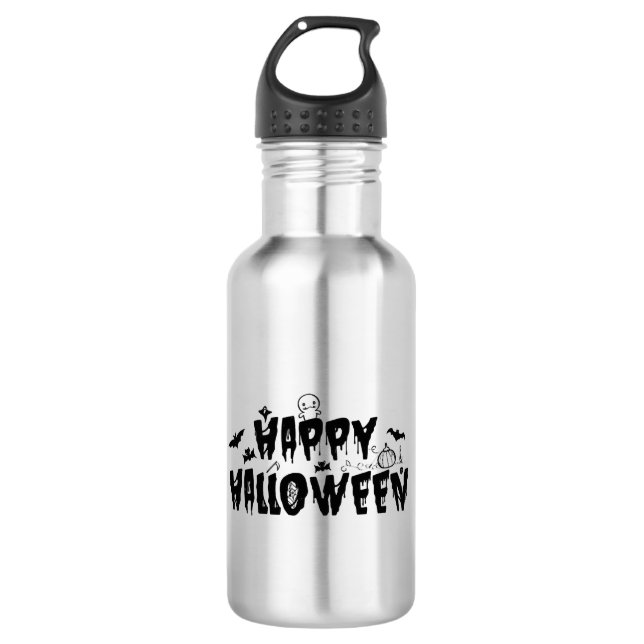 Garrafa Halloween Happy (Frente)