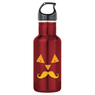 Garrafa Halloween Mustache Pumpkin