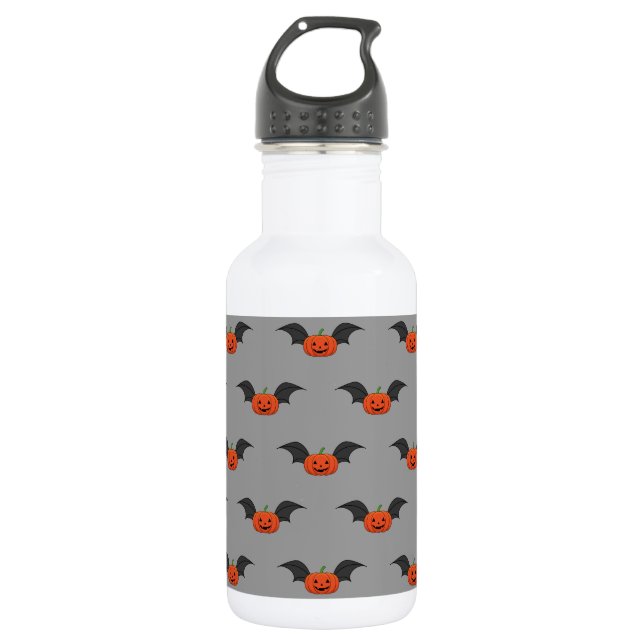 Garrafa Halloween Pumpkin Bat (Frente)
