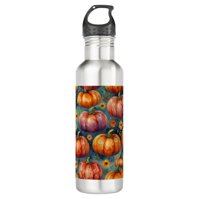 Garrafa Halloween Pumpkin Vibes (Frente)