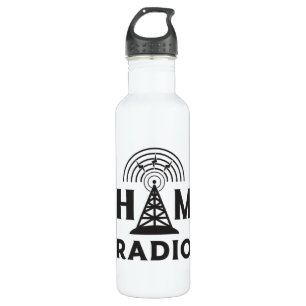 Garrafa HAM Radio Amateur Operador Antenna Code Gift Idea