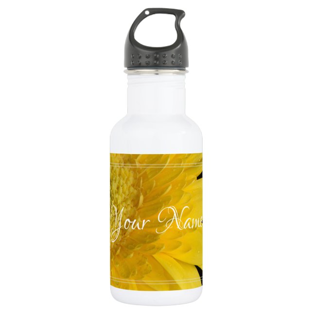Garrafa HAMbyWG - Margarida de Gerber Amarelo (Frente)