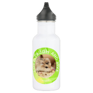 Garrafa Hammyville - Hamster Bonito Personalizou o seu