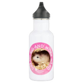 Garrafa Hammyville - Hamster Bonito Personalizou o seu
