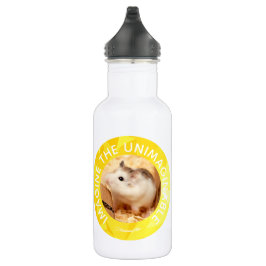Garrafa Hammyville - Hamster Bonito Personalizou o seu