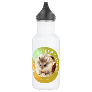 Garrafa Hammyville - Hamster Bonito Personalizou o seu