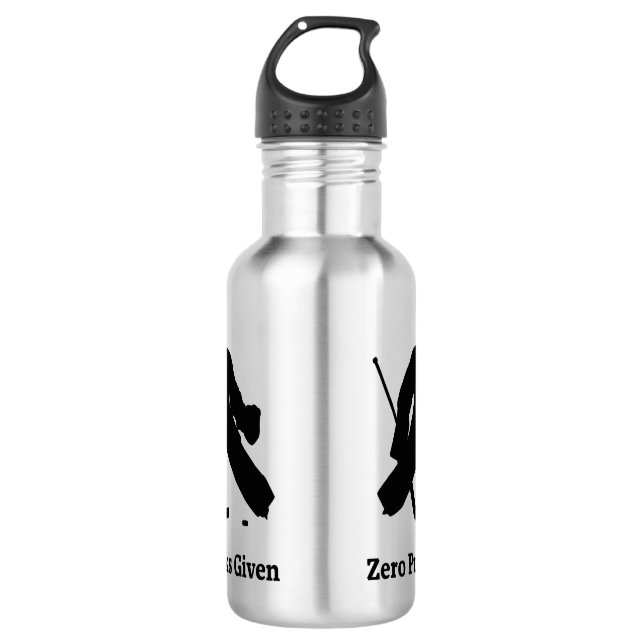 Garrafa Hockey Goalie Zero Pucks Dado (Frente)