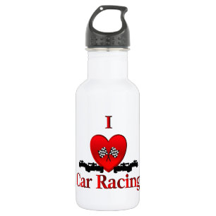 Garrafa I Heart Car Racing