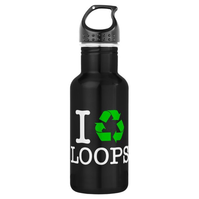 Garrafa I Loops de Reciclar (Frente)